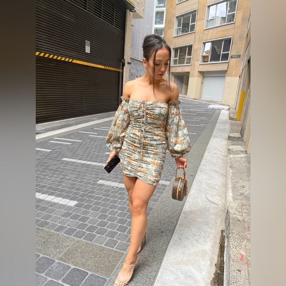 ***SOLD*** 🍾🪴 Hello Molly Basque Country Dress 🪴🍾 in Sage Size M (AU 10) EUC - Picture 12 of 13